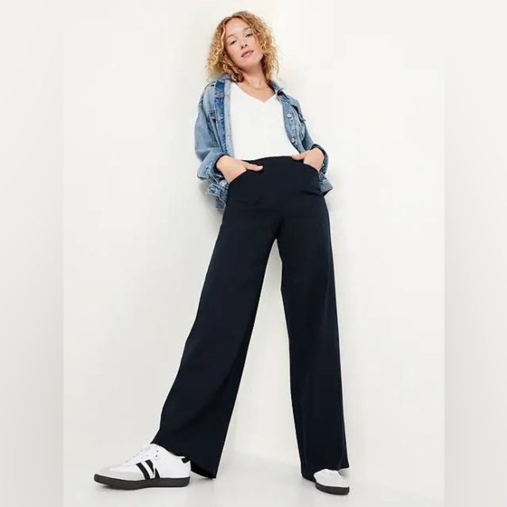 Old Navy | Pixie High-Waist Wide Leg Pants